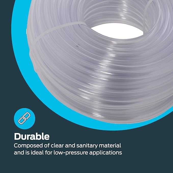 Eastman 3/8 Inch ID PVC Clear Vinyl Tubing, 100 Foot Length - Image 6