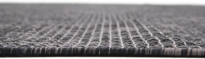 Unique Loom Collection Casual Transitional Solid Heathered Indoor/Outdoor - Image 10