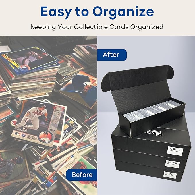 Trading Card Storage Box, Cardboard Card Boxes - Image 6