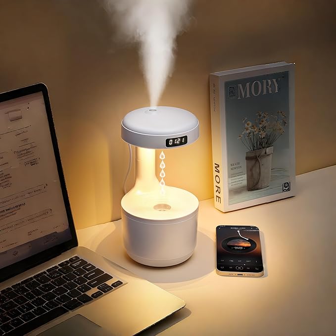 Humidifiers for Bedroom, 800ml Cool Mist Air Humidifie, Anti-Gravity Digital - Image 5