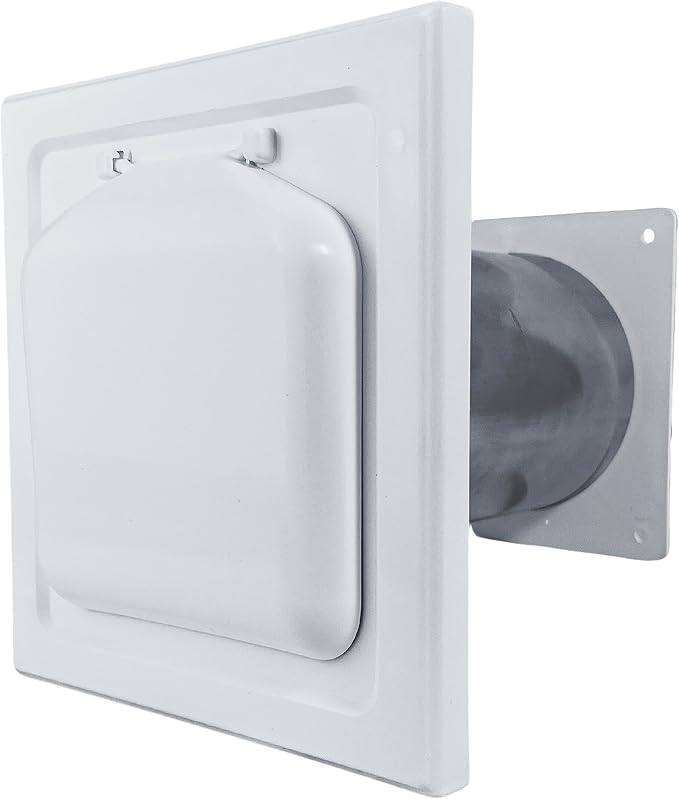 NO-PEST VENT, Exclusive Dual Door Dryer Vent Cover Outdoor 4 inch or Bathroom - Image 7