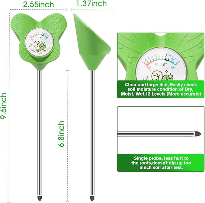 UNIWA Soil Moisture Meter, Plant Water Meter - Image 7