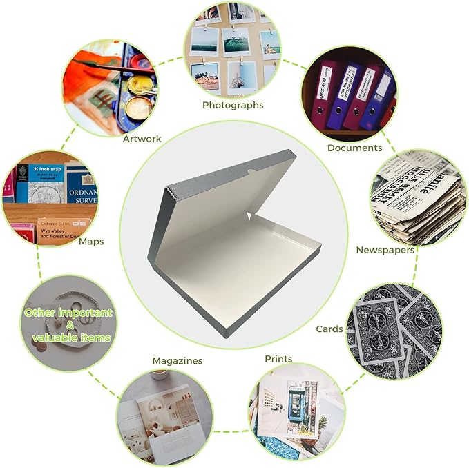 Lineco Folio Storage Box, Clamshell Design - Image 9