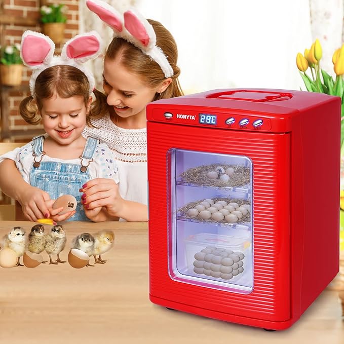 RYFT Incubators for Hatching Eggs, 25L Portable Reptile Scientific Lab Incubator - Image 7