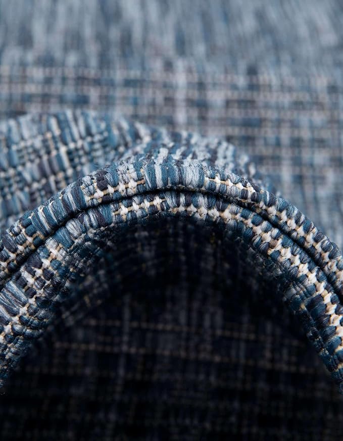 Unique Loom Outdoor Solid Collection Area Rug - Image 6
