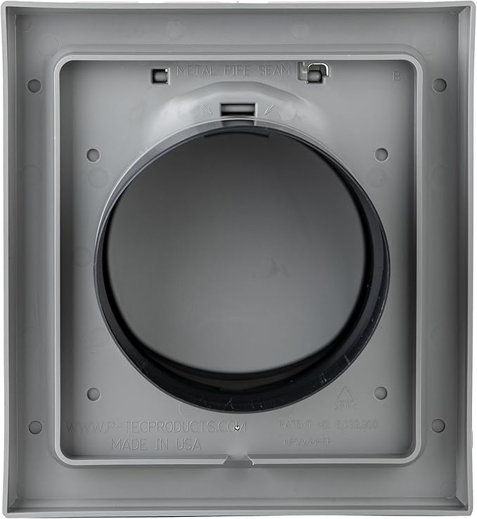 NO-PEST VENT, Exclusive Dual Door Dryer Vent Cover Outdoor 4 inch - Image 6
