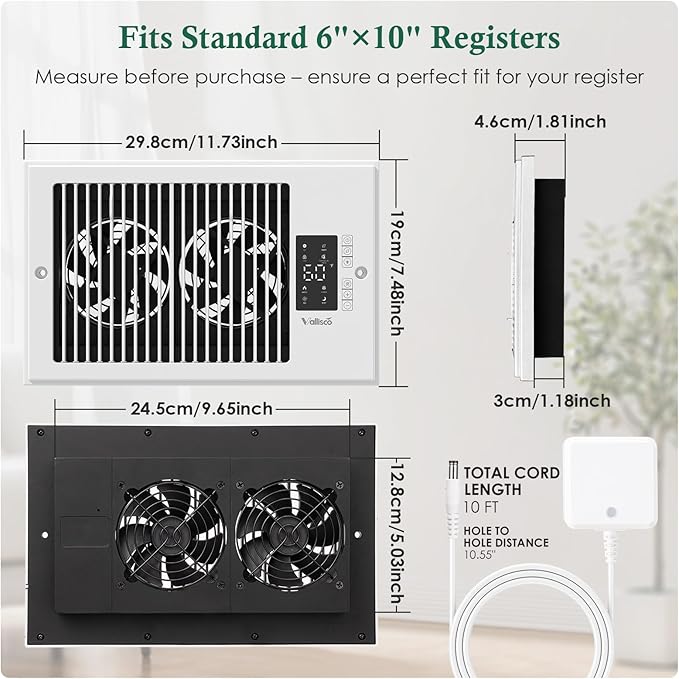Register Booster Fan 6" x 10" - Image 7