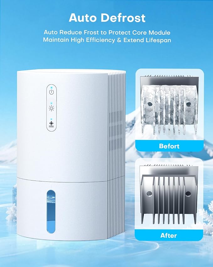 Dehumidifiers for Home, 35oz Dehumidifier for Bathroom - Image 6