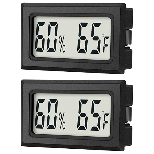 Mini Digital Thermometer 2-Pack Hygrometer Indoor Humidity Monitor Temperature - Image 7
