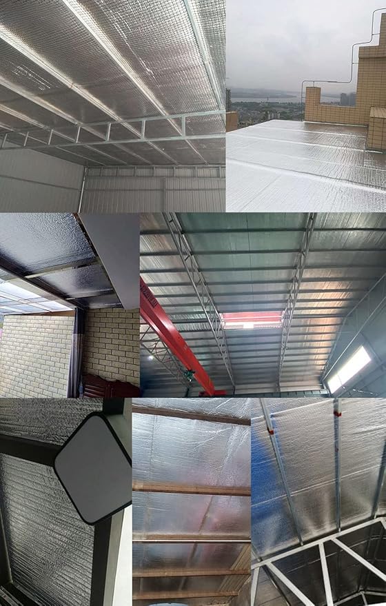 Reflective Insulation Foil, Aluminum Foil and Polyethylene, Thermal Insulation - Image 7