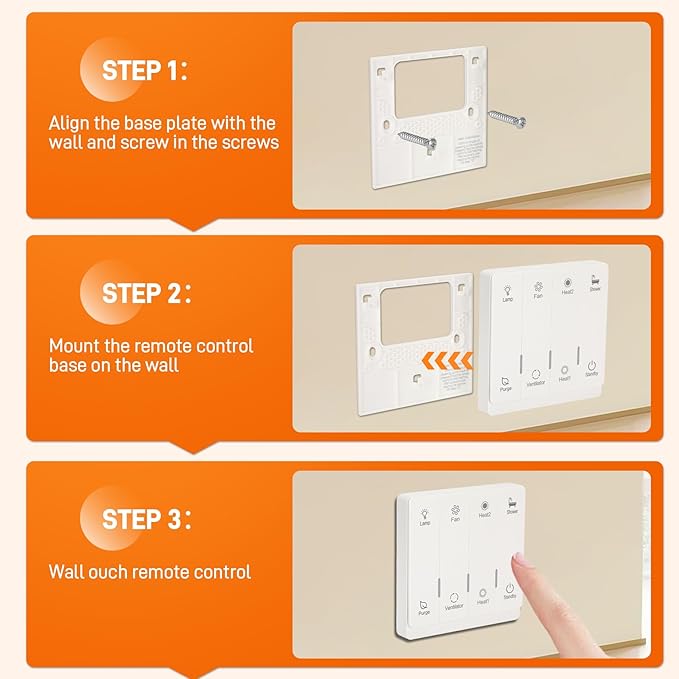 Exhaust Fan with Light and High-Efficiency Heater | Advanced 4-in-1 Bathroom - Image 7