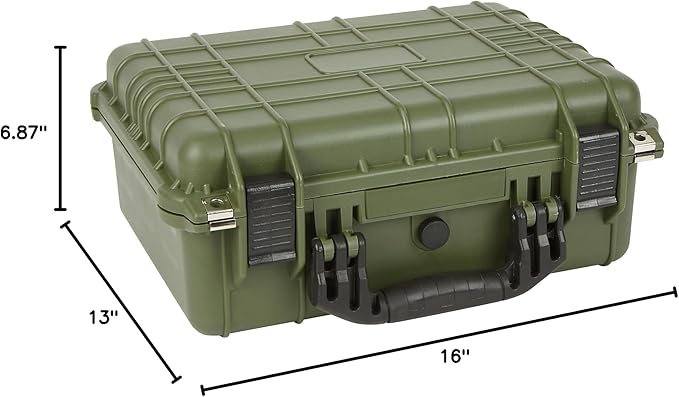 Strongway 16In. Plastic Waterproof Storage Case, Model# Mj-5018_Grn - Image 10