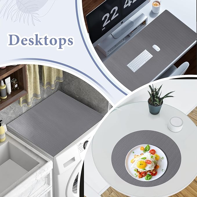 Drawer and Shelf Liner for Kitchen Cabinet: 23in X 20 Ft Non Slip Waterproof - Image 8