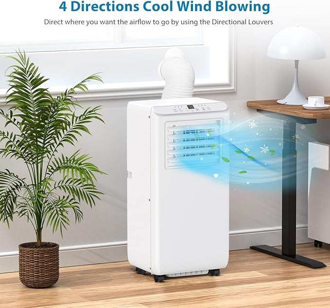 Rapid Breeze 8, 000 BTU Portable Air Conditioner - 3 in-1 AC Unit - Image 6
