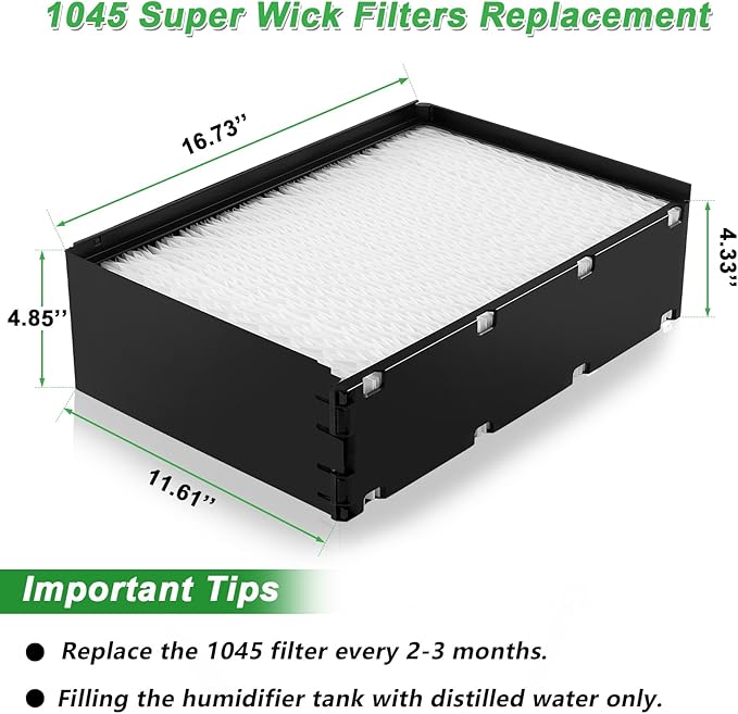 1045 Super Wick Humidifier Filter Replacement Compatible - Image 7