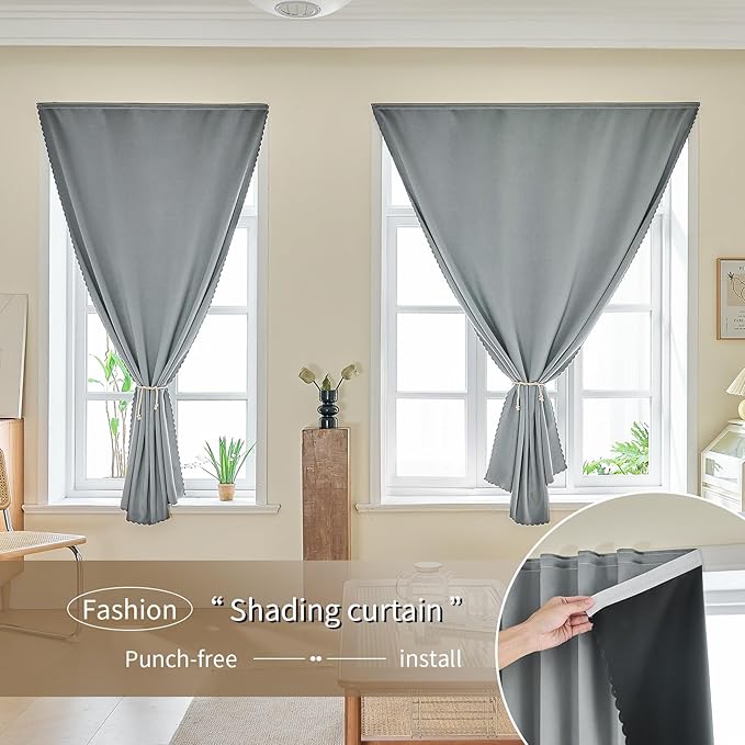 Magic Tape Stick on Portable Curtains - Image 9