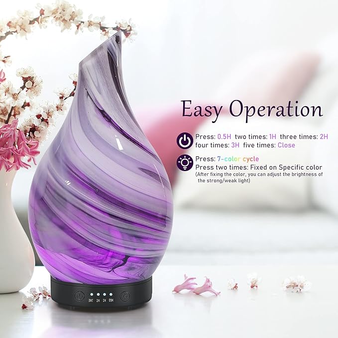 Essential Oil Diffuser 120ml Ultrasonic Aromatherapy Diffuser - Image 8