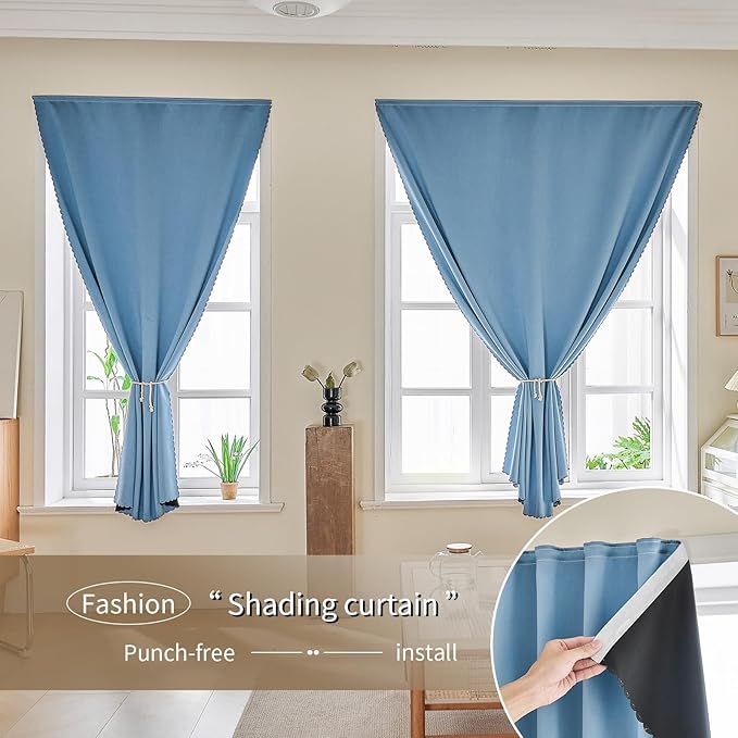 Magic Tape Stick on Portable Curtains - Image 9