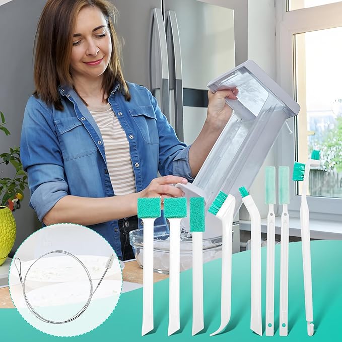 10Pcs Ice Maker Cleaning Brush Kit- 8 Pcs Crevice Cleaning Brush and 2 Pcs - Image 7