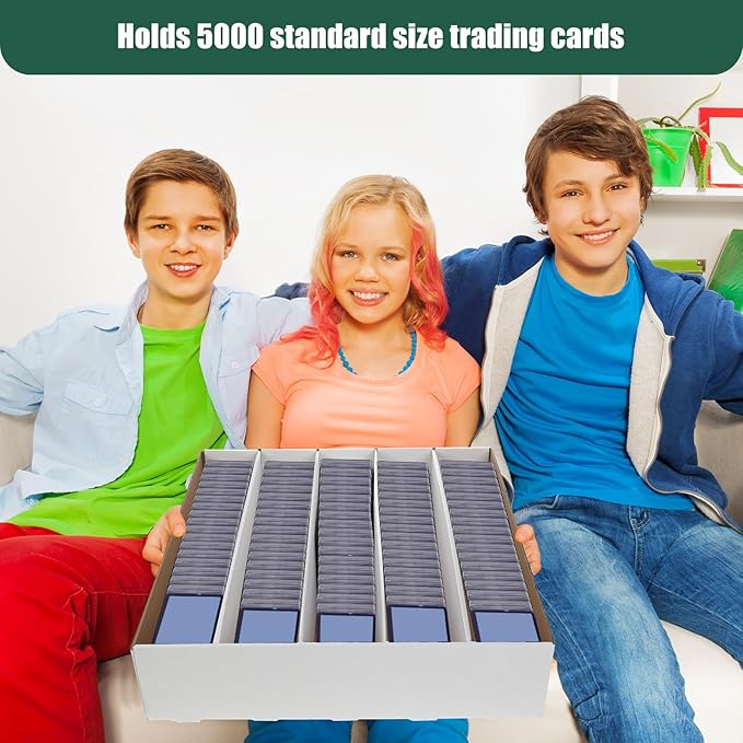 Yexiya 5000 Count Card Storage Boxes - Image 7