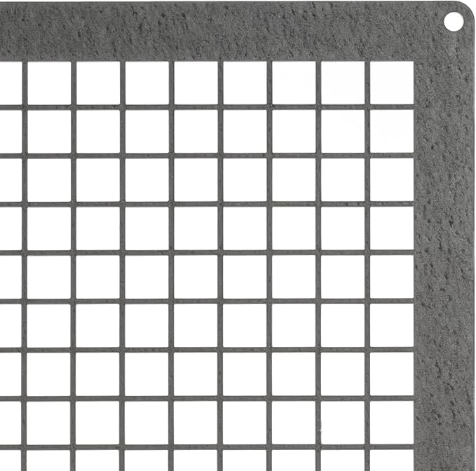 Repa Market 8" x 8" Inch Galvanized Steel Rectangular Crawl Space Vent Grid - Image 9