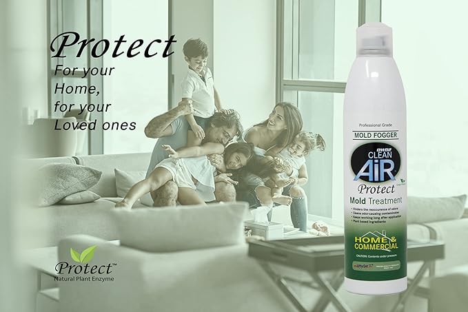 Protect™ Home & Commercial Mold-Treatment Plant-Based Mold-Odor Remover Fogger - Image 9
