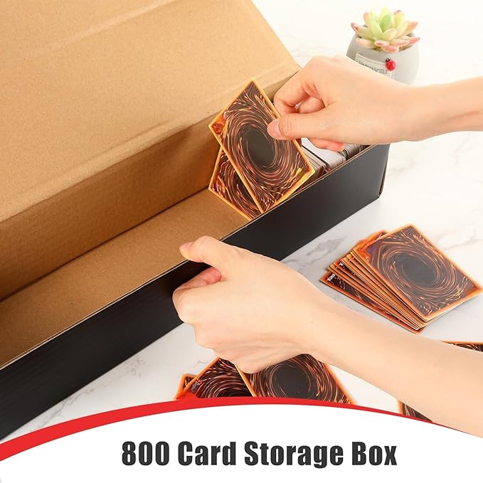 Yexiya 6 Pcs 800 Count Storage Box Card Holders, Trading Cards Sports Collector - Image 7