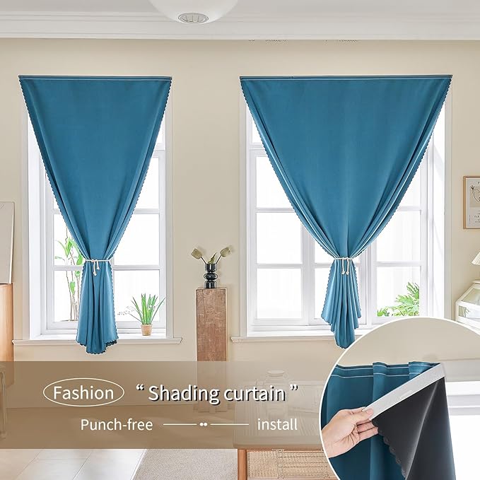 Magic Tape Stick on Portable Curtains - Image 9