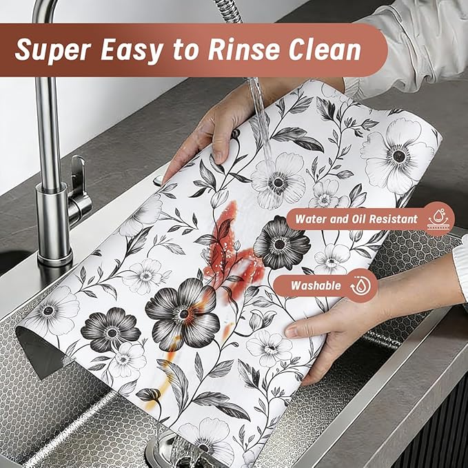 Drawer and Shelf Liner for Kitchen Cabinets Non-Adhesive and Strong Grip Shelf - Image 8