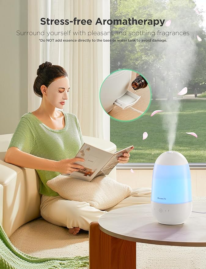 GoveeLife Humidifiers for Bedroom, Smart Cool Mist Air Humidifier for Baby - Image 9