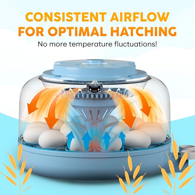 18 Egg Incubator with Automatic Egg Turning and Humidity Control – Egg - Image 7