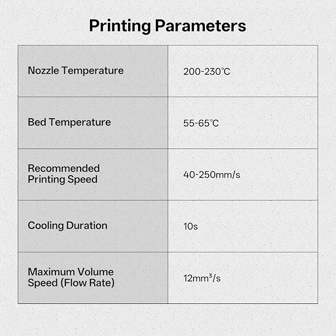 ANYCUBIC Marble PLA 3D Printer Filament, 3D Printing Rock PLA Filament 1.75mm - Image 8