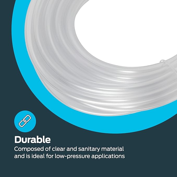 Eastman 3/16 Inch ID PVC Clear Vinyl Tubing, 20 Foot Length - Image 6