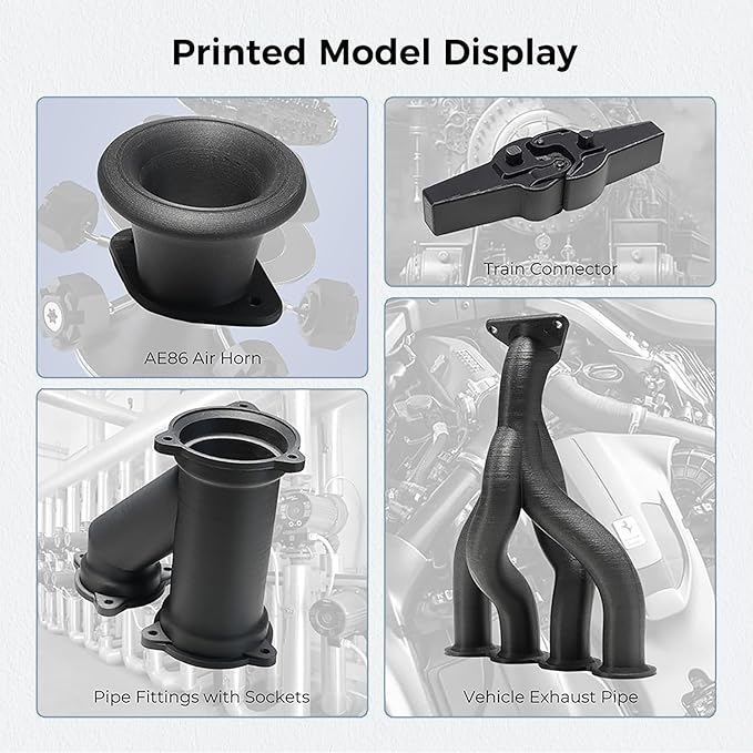Official Creality Hyper PLA-CF Filament 1.75mm, High Speed PLA-CF 30-300mm/s 3D - Image 7