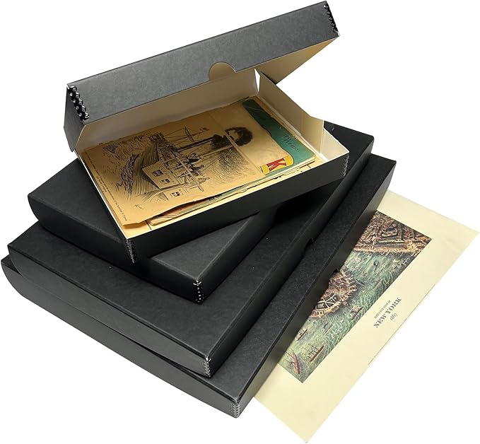 Lineco Folio Storage Box, Clamshell Design - Image 8