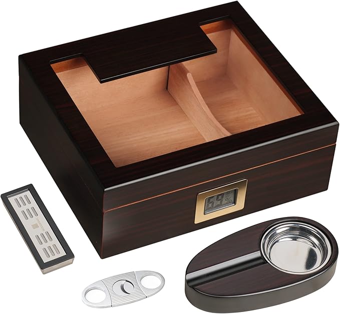 Woodronic Monogrammed Cigar Humidor - Image 7