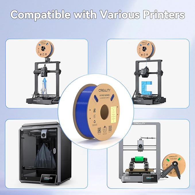 Official Creality Hyper PETG Filament, High Speed 600mm/s 3D Printer Filament - Image 8