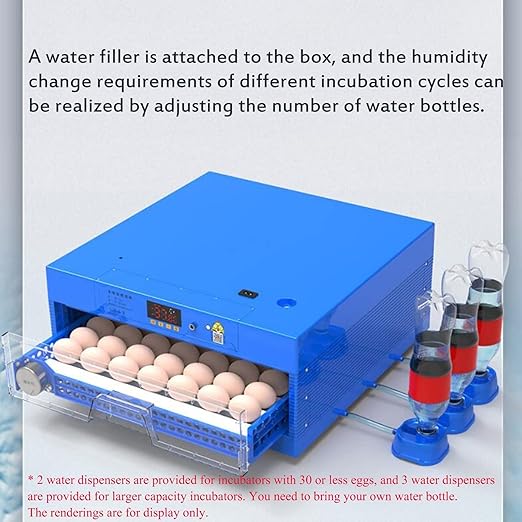 Eggs Incubator for Hatching Eggs, Automatic Egg Turning and Humidity Control - Image 7