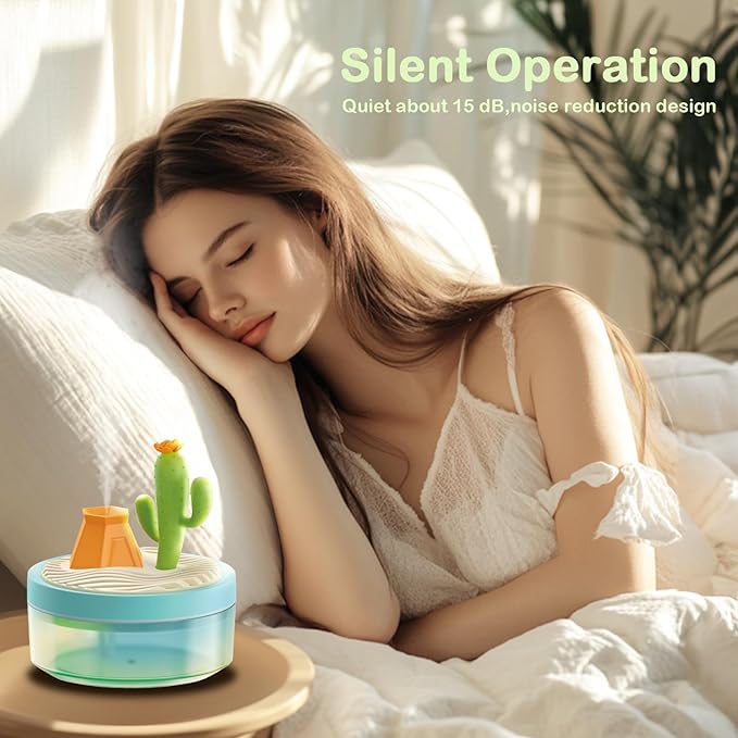 Portable baby humidifier with 2 Mist Modes, 320mL Large Tank Whisper-Quiet - Image 7