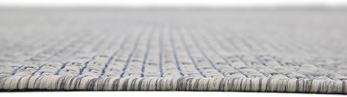 Unique Loom Collection Casual Transitional Solid Heathered Indoor/Outdoor - Image 9