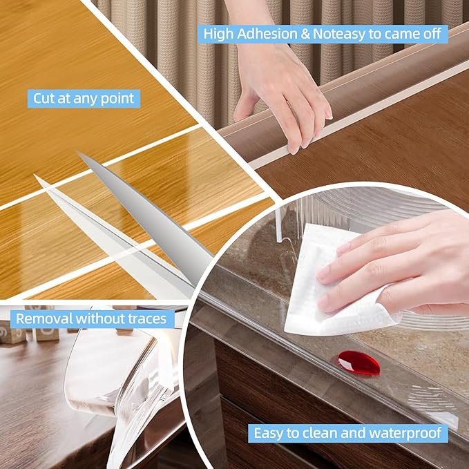 1.18 in x 16.4 FT, Self Adhesive Protective Bumper Guards - Image 7