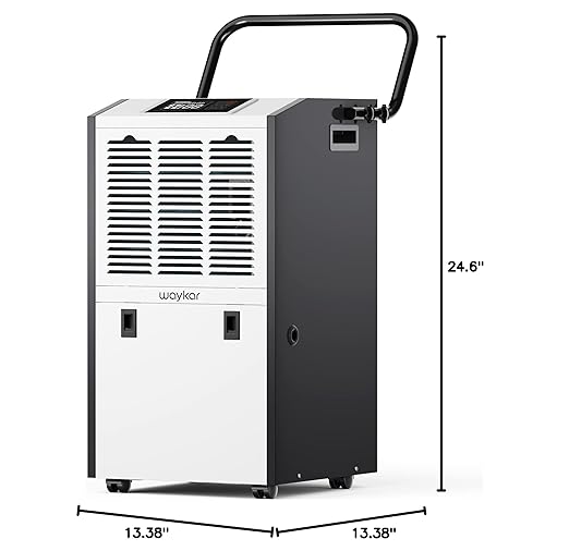 Waykar 155 Pints Large Commercial Dehumidifier - Image 9