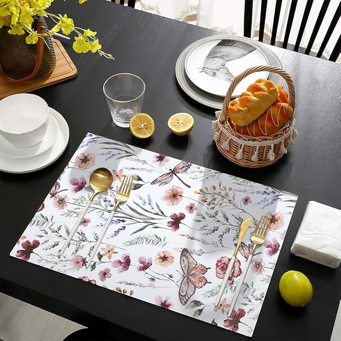 Floral Shelf and Drawer Liner for Kitchen Cabinets, 24IN x 10FT Non-Adhesive - Image 9