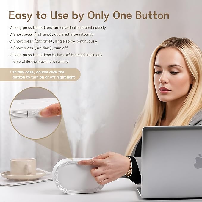Small Dual Cool Mist Humidifiers - Image 8