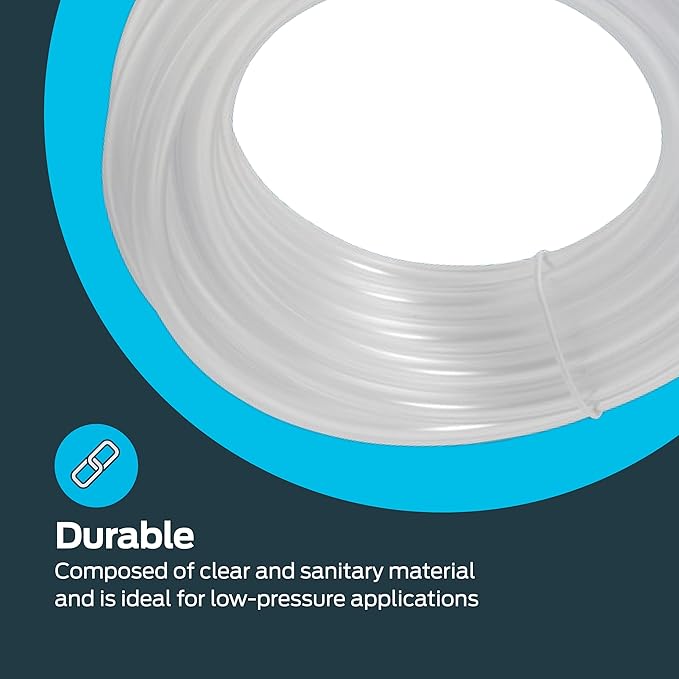 Eastman 1/4 Inch ID PVC Clear Vinyl Tubing, 20 Foot Length - Image 6