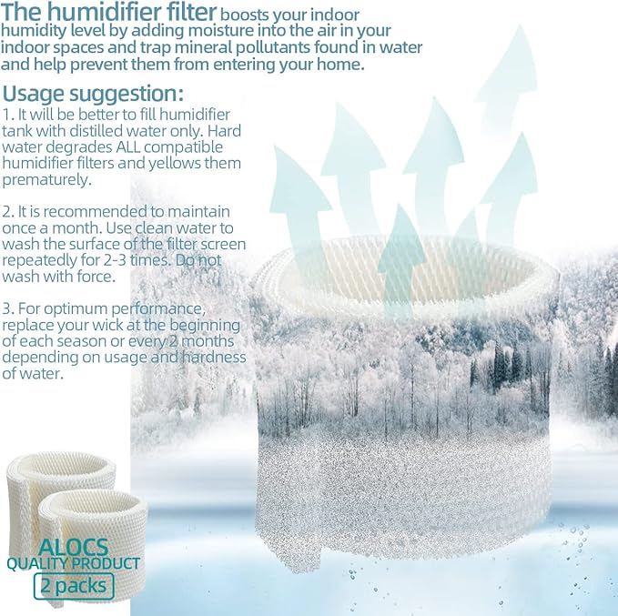 Alocs MAF2 Humidifier Wick Filter - Image 6