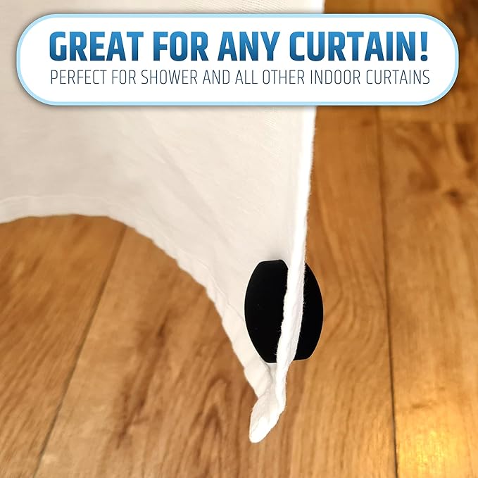 Powerful Anti-Billowing Magnetic Shower Curtain Weights - Image 9