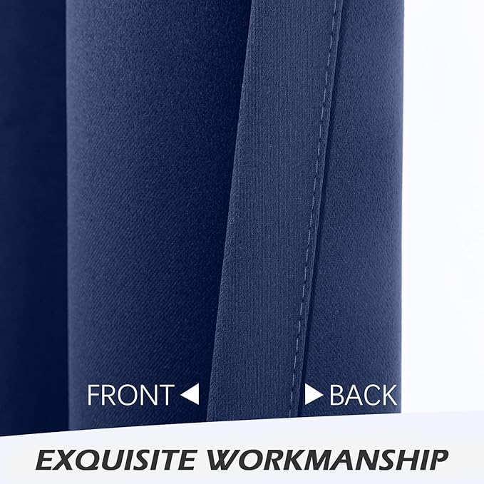 MYSKY HOME Blackout Door Curtains - Image 7