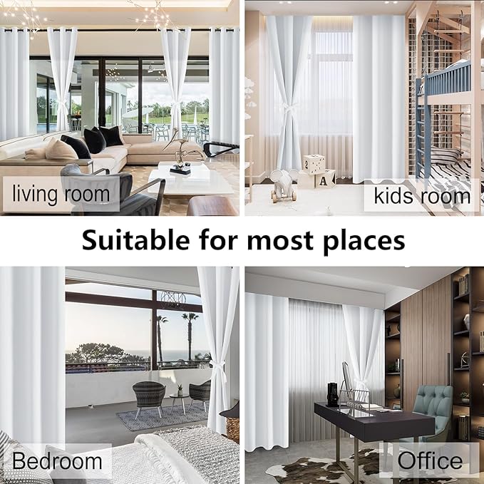 Hiasan RV Blackout Curtains for Bedroom, 52 x 30 Inches Long - Image 8