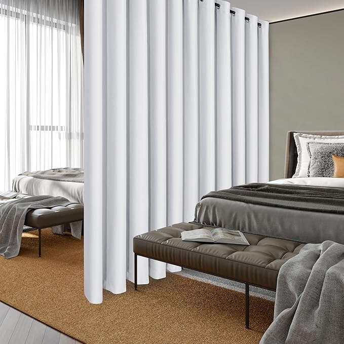 Hiasan Patio Sliding Door Curtain Panel, Bedroom Partition, Shared Office Space - Image 8